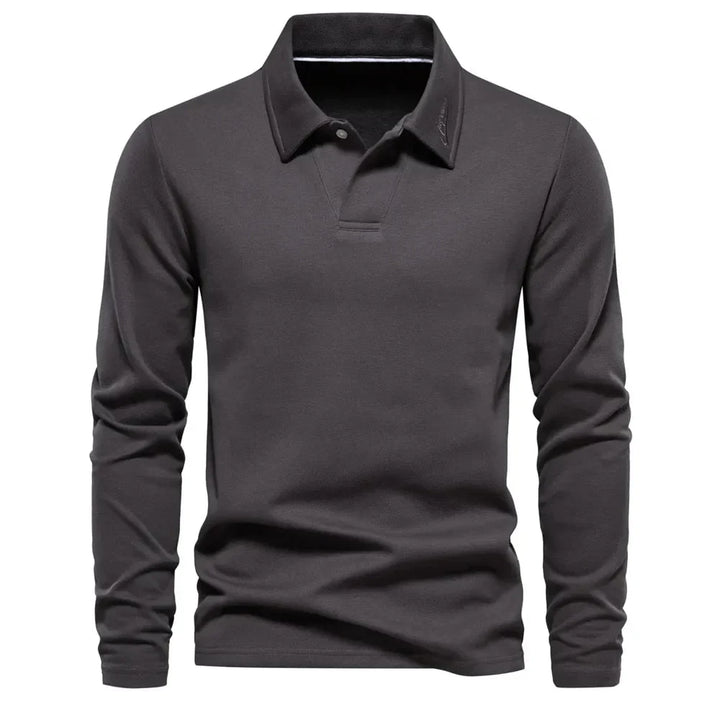 Lässiger Polopullover für Herren – Zeitloser Komfort für jeden Tag