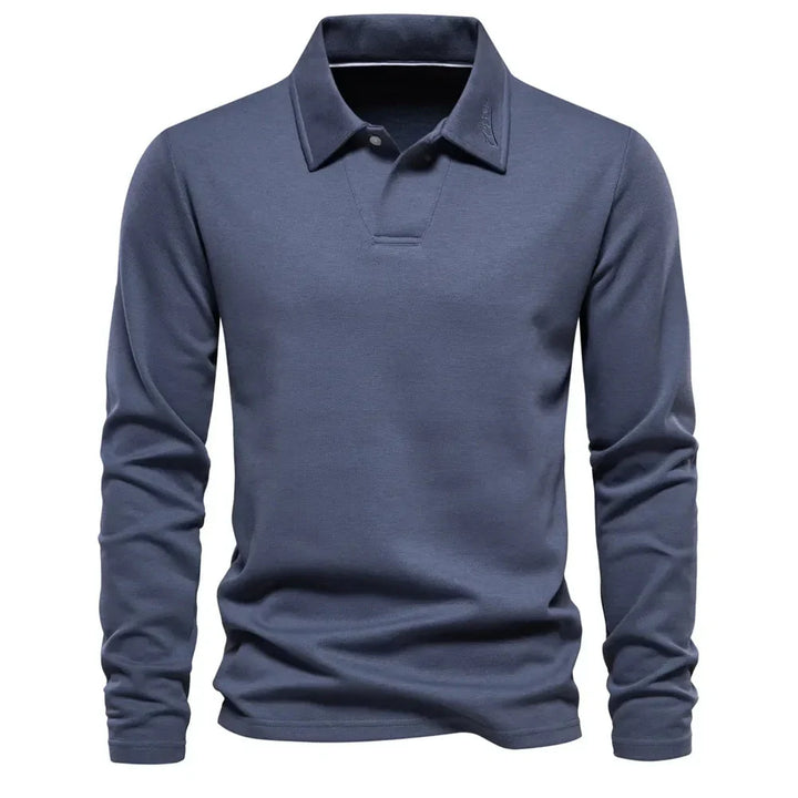 Lässiger Polopullover für Herren – Zeitloser Komfort für jeden Tag