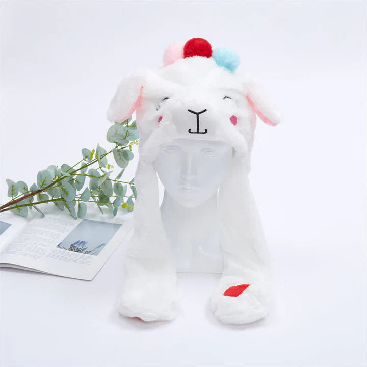 Bounce Bunny – Süße Mütze mit beweglichen Ohren für Spaß und Wärme