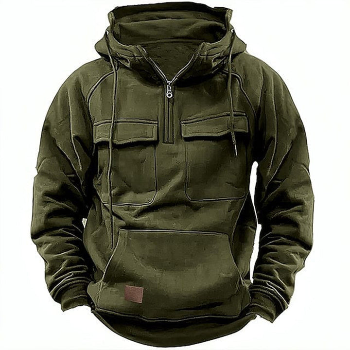 Retro-Motorrad-Hoodie für Männer Robuster Stil trifft auf Alltagskomfort