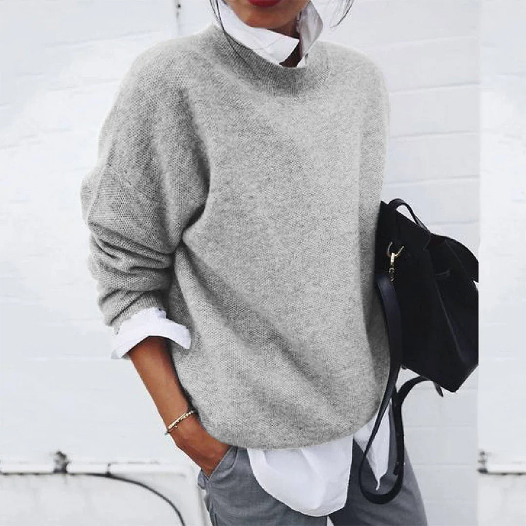 Klassischer Herrenpullover aus hochwertiger Wollmischung