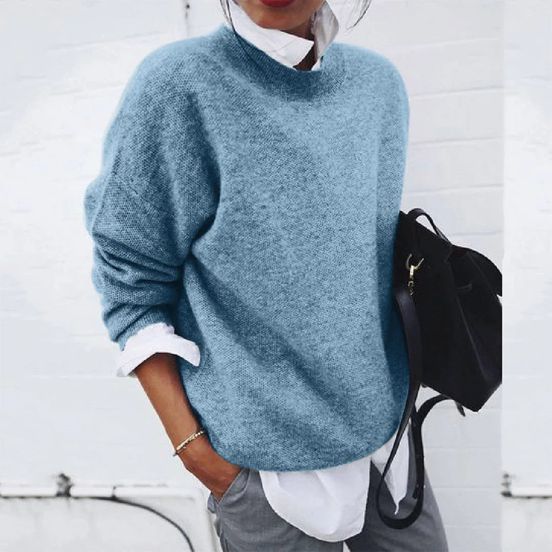 Klassischer Herrenpullover aus hochwertiger Wollmischung