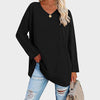 Elegantes Langarm-Top mit Femininem Schnitt