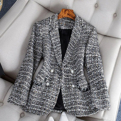 Eleganter Tweed-Blazer für Damen Zeitlose Eleganz für jeden Anlass