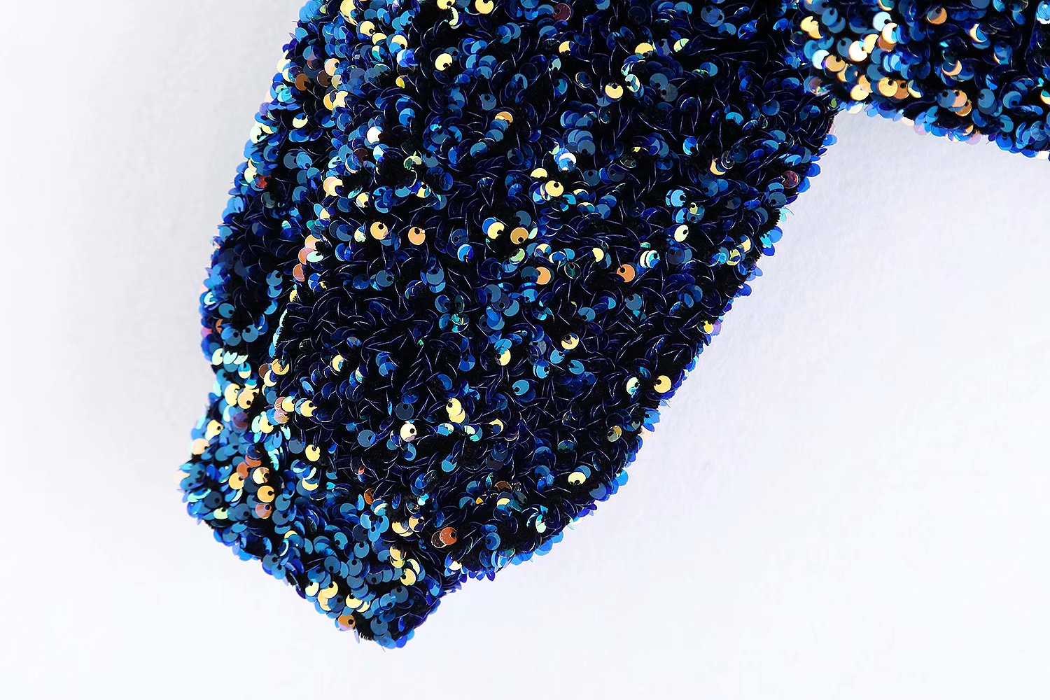 Fleur Glitter One Shoulder Top Farromode afbeelding 5