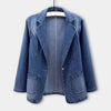 Stylischer Jeansblazer für Damen