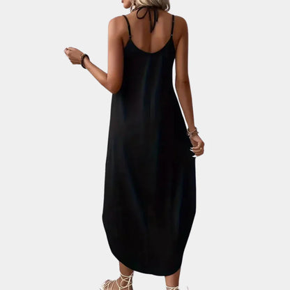 Kleid mit V-Ausschnitt