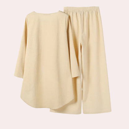 Elegantes 2-teiliges Hosenanzug-Set für Damen