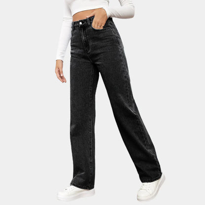Damen-Jeans mit geradem Bein