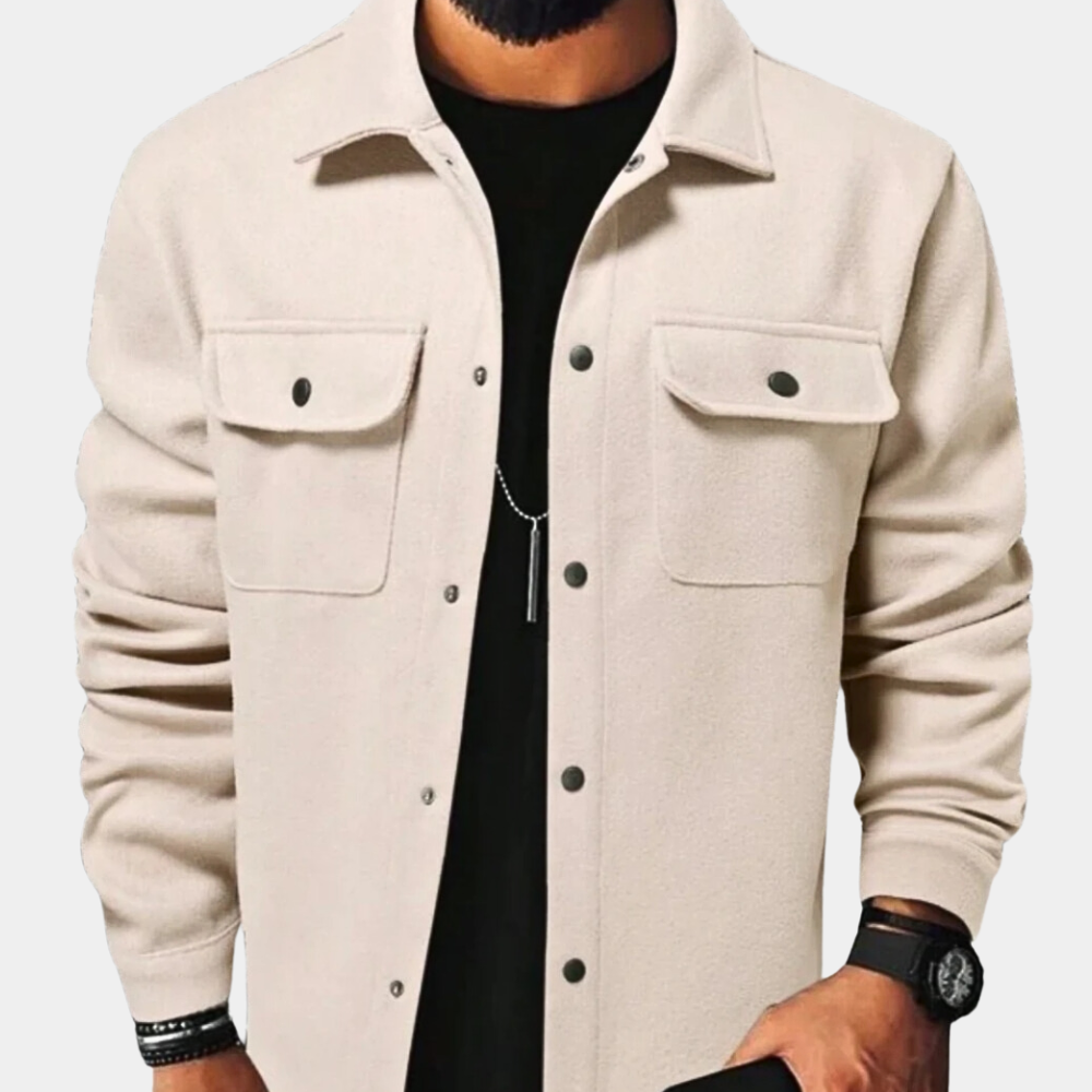 Button-Down-Jacke für Herren