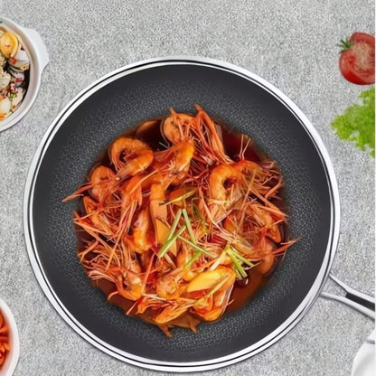 Titan-Bratpfanne aus Edelstahl