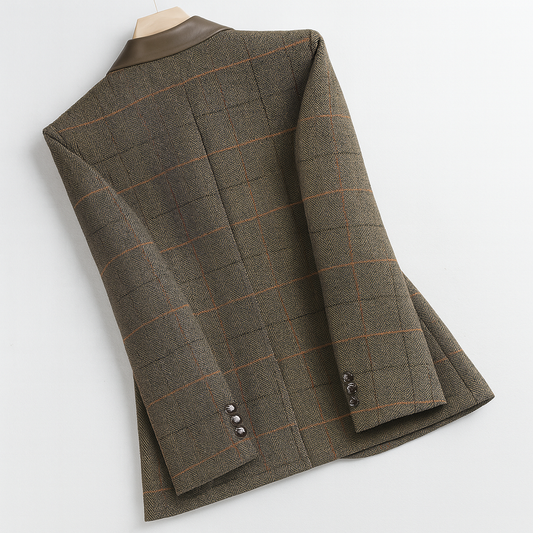 Koreanisch inspirierter Einknopf-Blazer