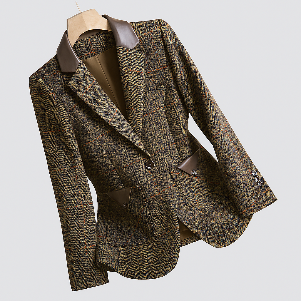 Koreanisch inspirierter Einknopf-Blazer