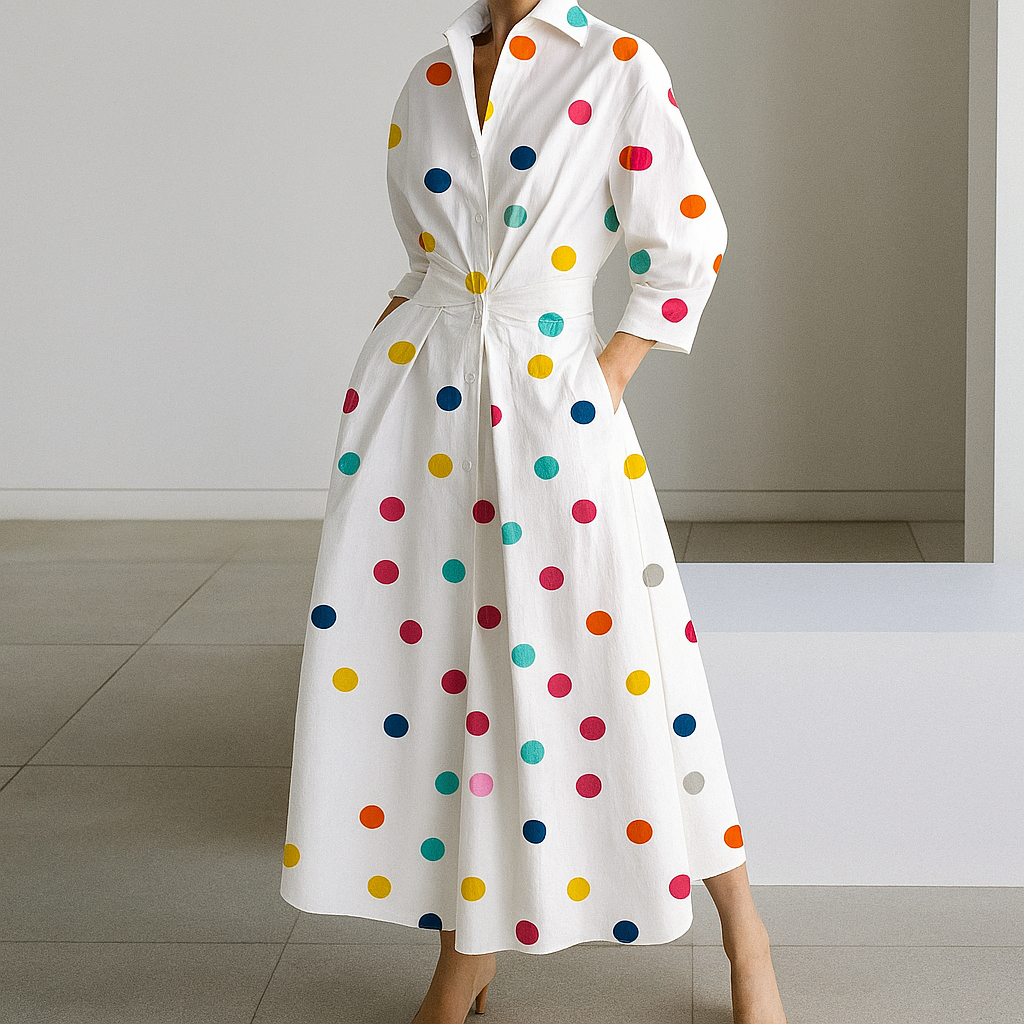 Elegantes, fließendes Maxikleid für Damen