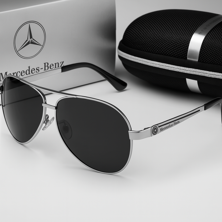 Hochwertige, blendfreie Luxus-Sonnenbrille zum Autofahren mit Polarisation