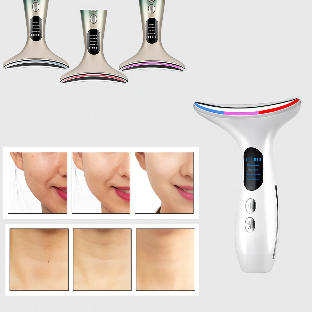 Hals- und Gesichtsgerät – Kompaktes Hautpflegetool