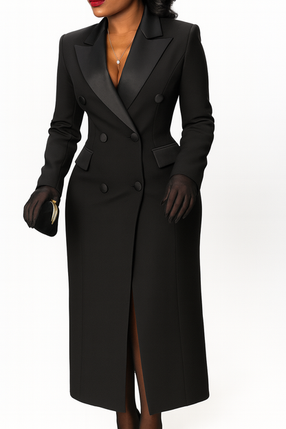 Moderner Zweireiher-Blazer im Büro-Look