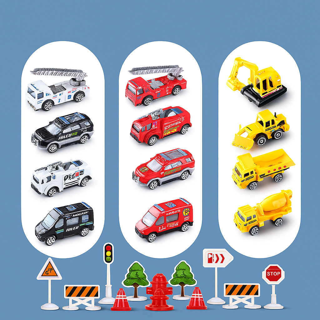 Abenteuerliches Flugzeug-Spielset für Kinder