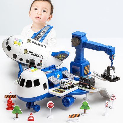 Abenteuerliches Flugzeug-Spielset für Kinder