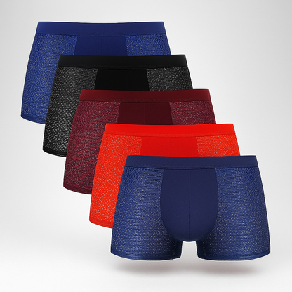 Herren Mesh-Boxershorts 5er-Pack