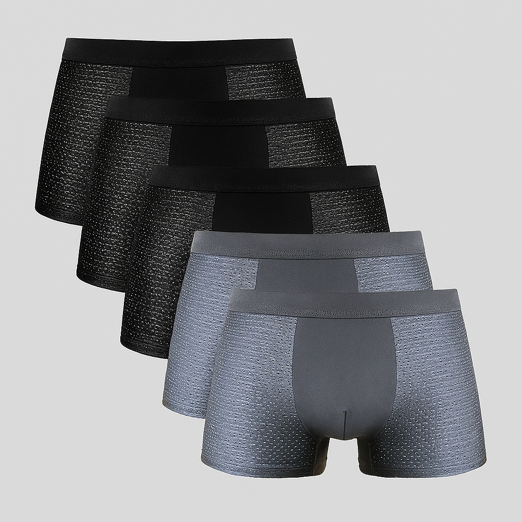 Herren Mesh-Boxershorts 5er-Pack