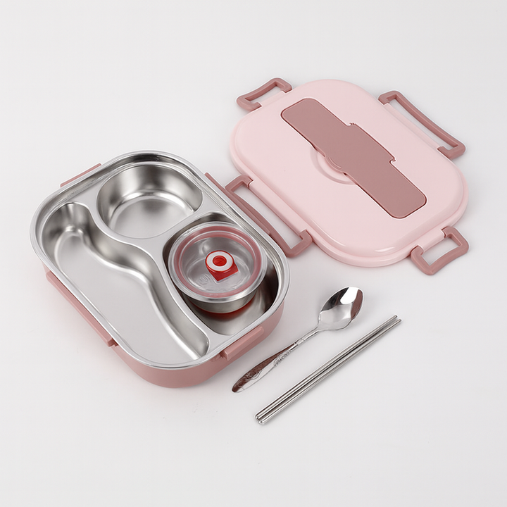 Thermo-Lunchbox aus Edelstahl