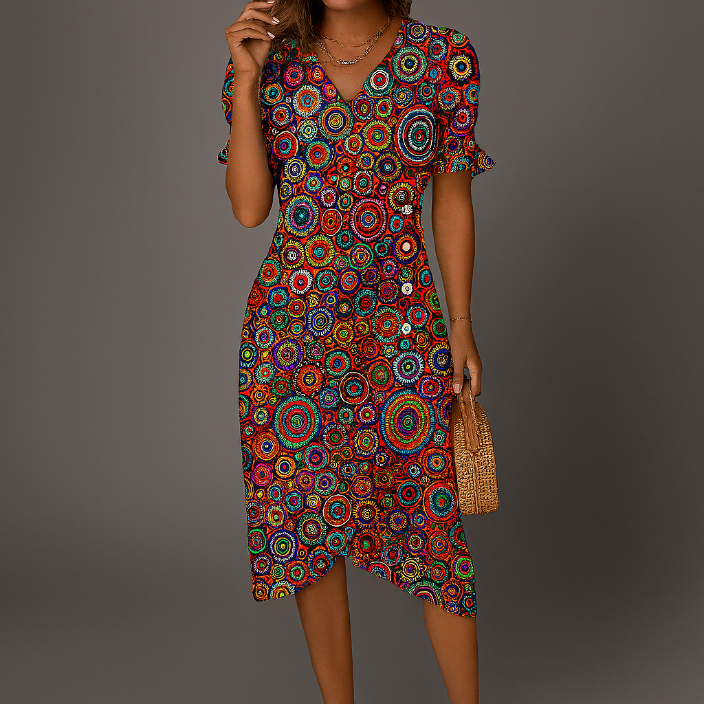 Leichtes Maxikleid für Damen