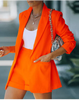 Elegantes Blazer-Short-Set für die stilbewusste Frau