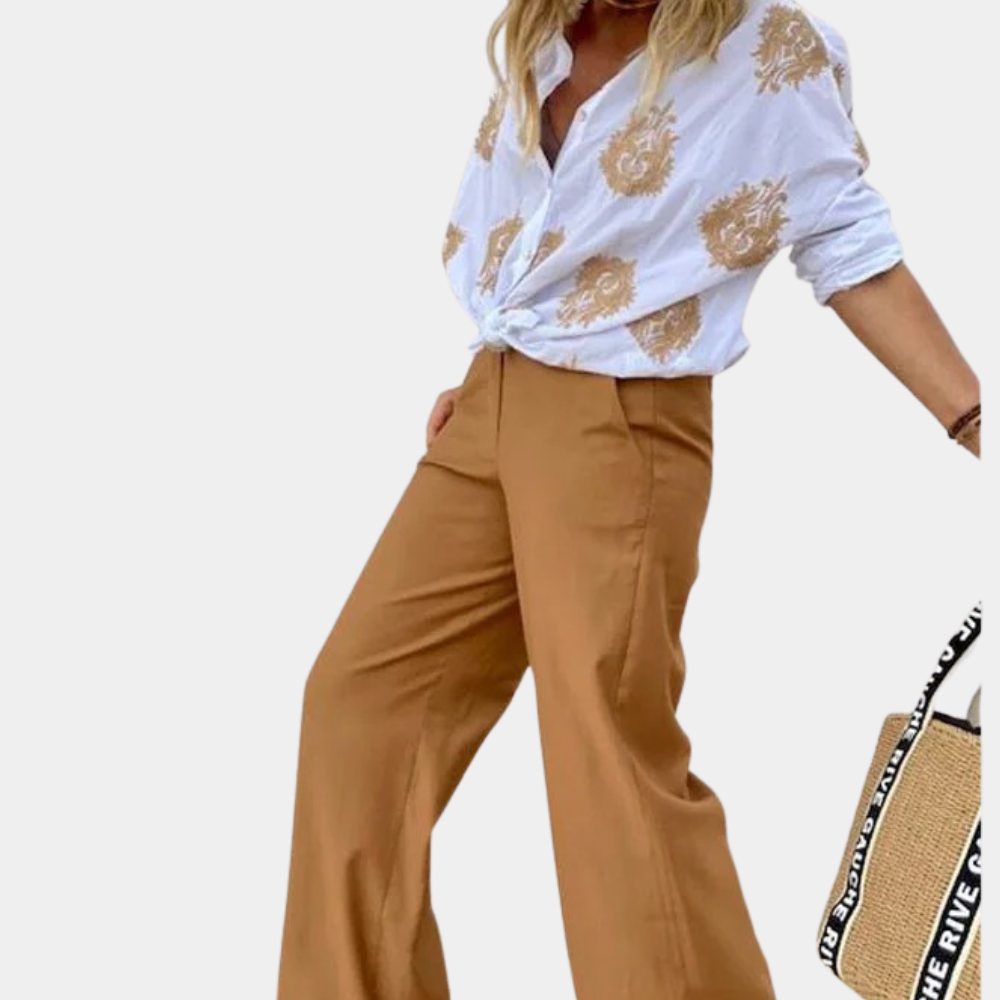 Stilvolle Damen Bluse mit langen Ärmeln