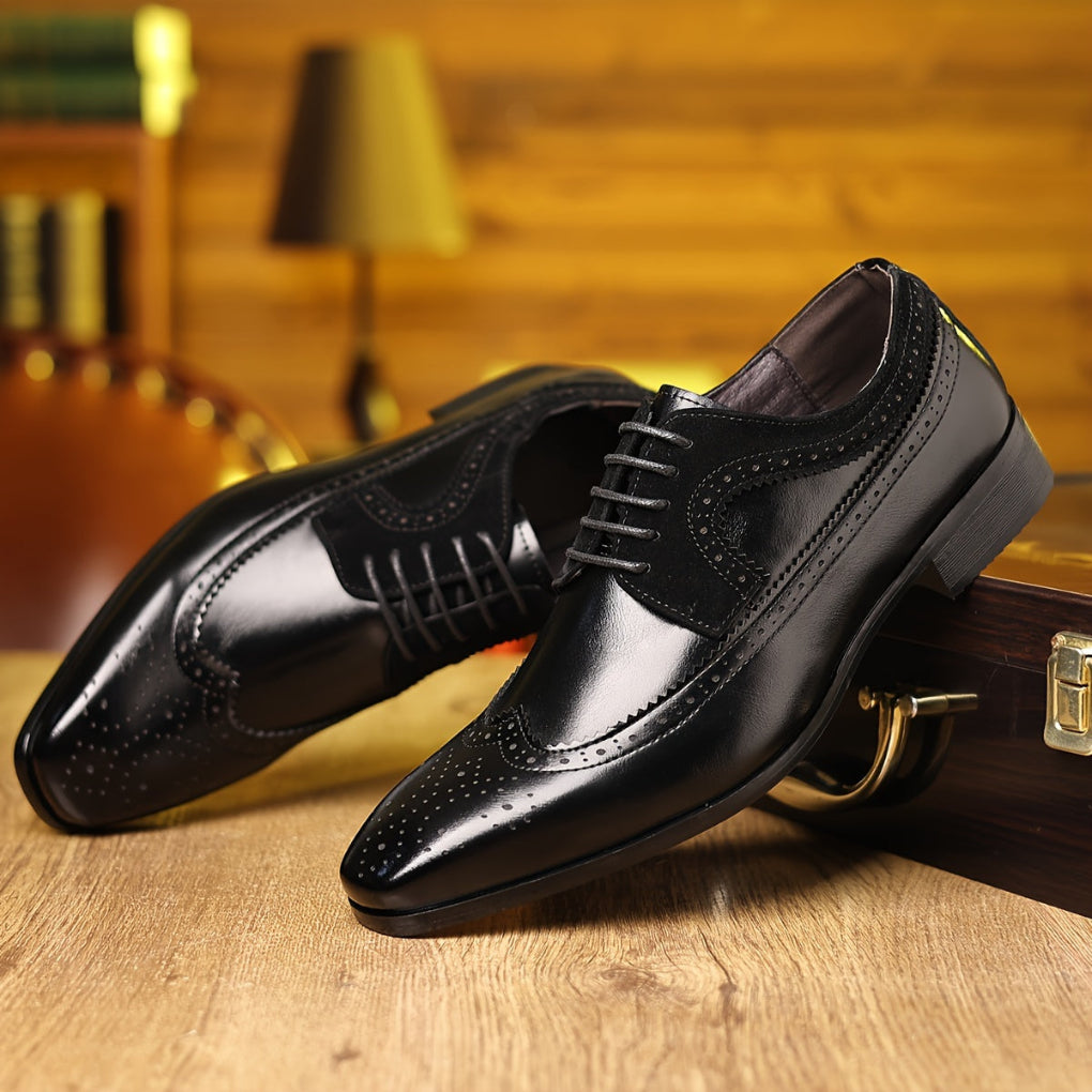 Elegante Herren Businessschuhe aus Leder