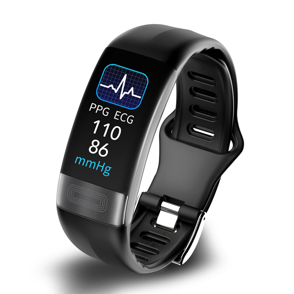 Frauen Smart Armband Gesundheitsmonitoring Blutdruck EKG Silikon