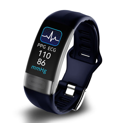 Frauen Smart Armband Gesundheitsmonitoring Blutdruck EKG Silikon