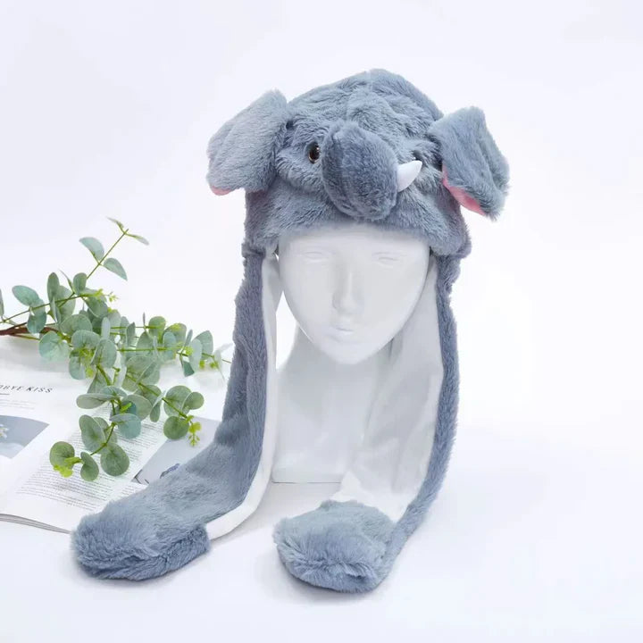 Bounce Bunny – Süße Mütze mit beweglichen Ohren für Spaß und Wärme