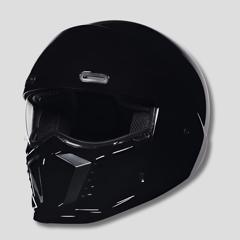 Motorcycle helmet – DOT and ECE approved, timeless look