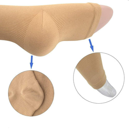 Bequeme Stützstrümpfe mit Reißverschluss