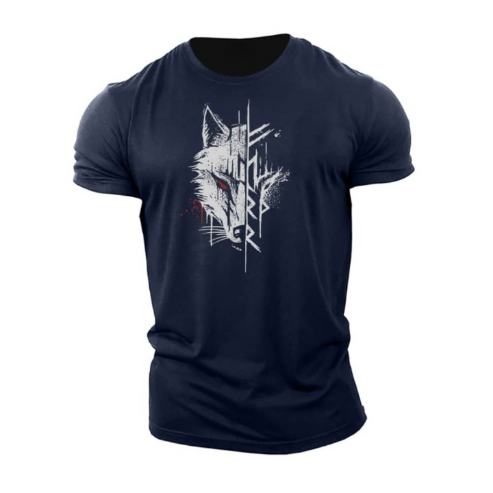 Kurzärmeliges Baumwoll-T-Shirt für Herren