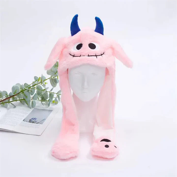 Bounce Bunny – Süße Mütze mit beweglichen Ohren für Spaß und Wärme