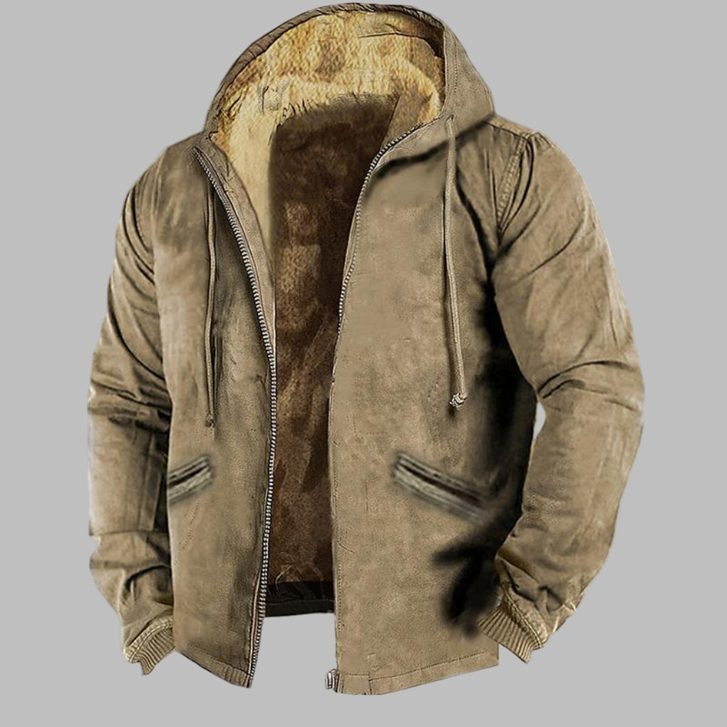 Stylische und gefütterte Winterjacke