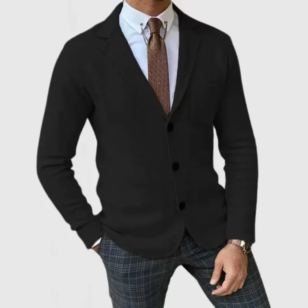 Herren-Strickblazer – Raffinierter Stil