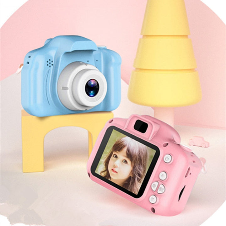 HD-Mini-Digitalkamera mit Schutzhülle für Kinder