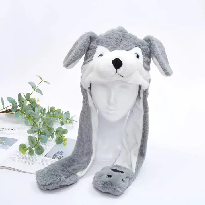 Bounce Bunny – Süße Mütze mit beweglichen Ohren für Spaß und Wärme