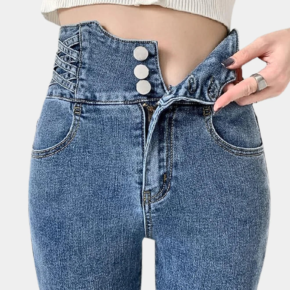 High Waist Jeans für Damen