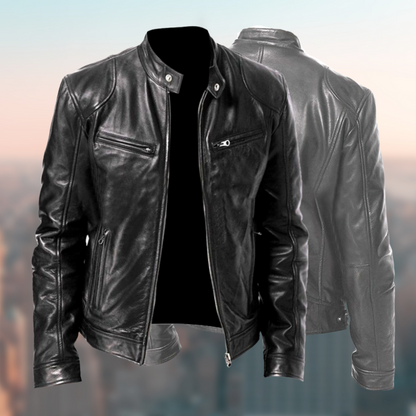 Herren Lederjacke Zeitloser Style für jeden Anlass