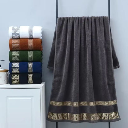 2-teiliges Baumwoll-Handtuchset für luxuriösen Komfort