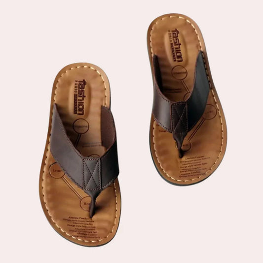 Herren-Casual-Lederslipper mit ergonomischem Komfort