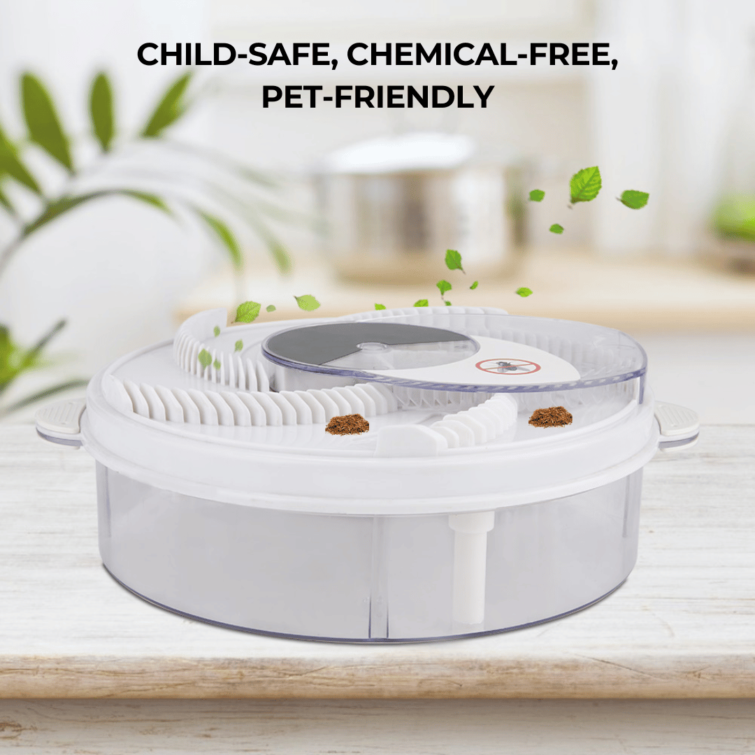 Automatischer Fliegenfänger für den Heim- und Außenbereich