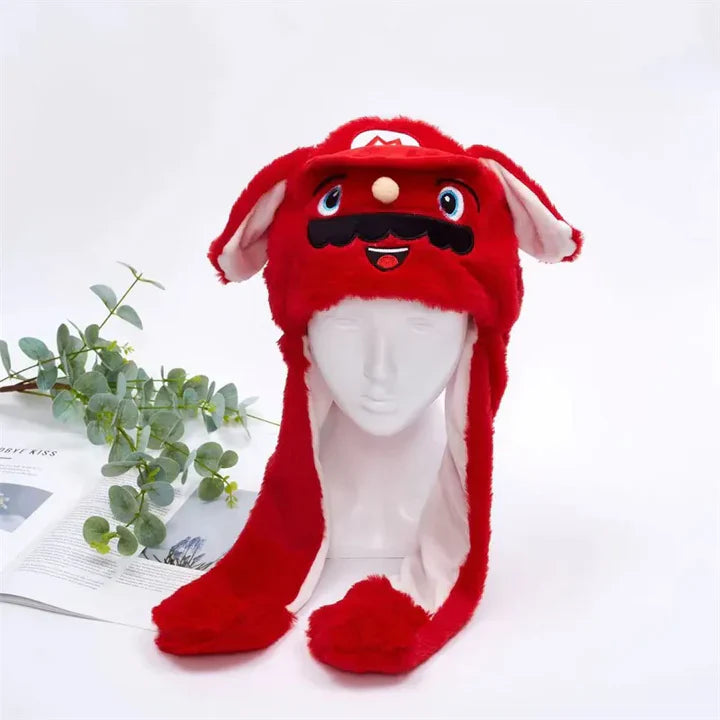 Bounce Bunny – Süße Mütze mit beweglichen Ohren für Spaß und Wärme