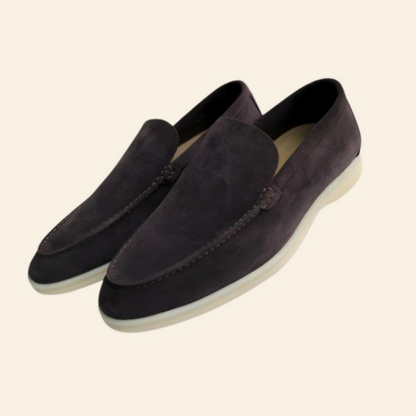 Luxuriöse Wildleder-Loafer