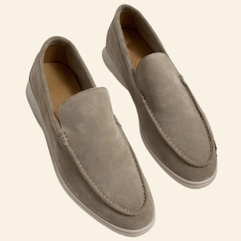 Luxuriöse Wildleder-Loafer