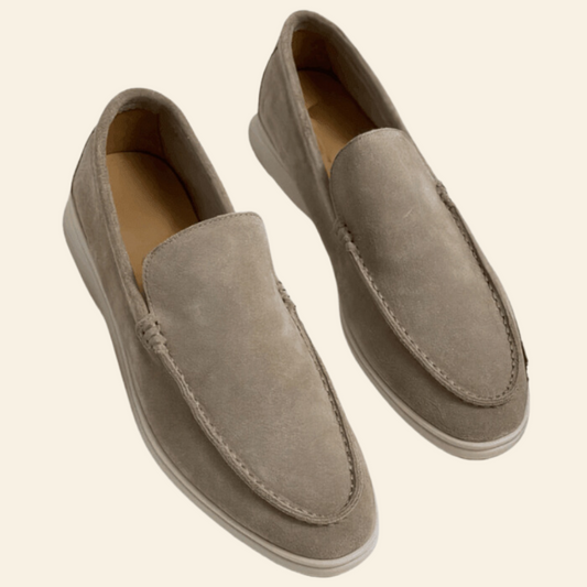 Luxuriöse Wildleder-Loafer